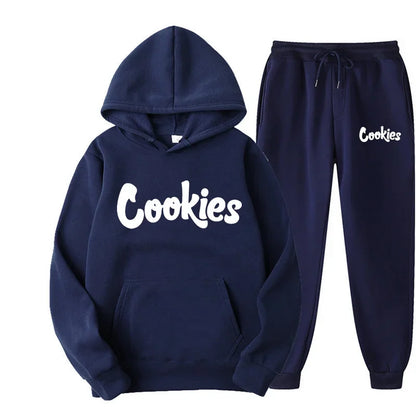 Casual Hoodie Two-Piece Suit for Men and Women