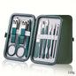 Stainless Steel Nail Care Kit with Travel Case