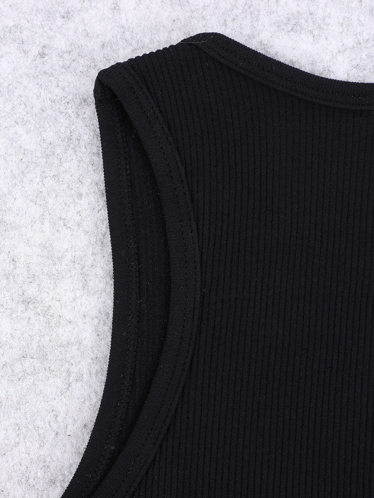Nylon Seamless Knitted Yoga Vest for Women
