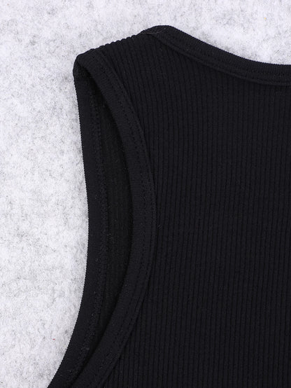 Nylon Seamless Knitted Yoga Vest for Women