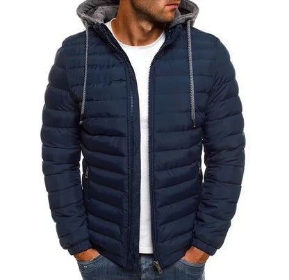 Hooded Zipper Jacket for Outdoor Leisure Sports