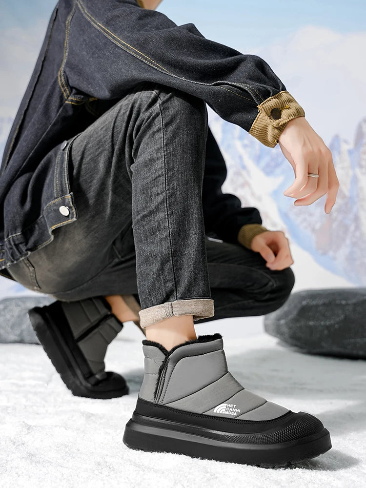 Men's High Top Ankle Snow Boots Size 44
