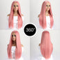 26 Inch Long Straight Synthetic Wig for Women
