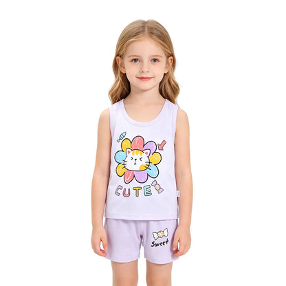 Cotton Summer Kids Clothing Set T-Shirt and Shorts