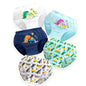 Cotton Dinosaur Cartoon Boys Briefs 3 Pcs Set