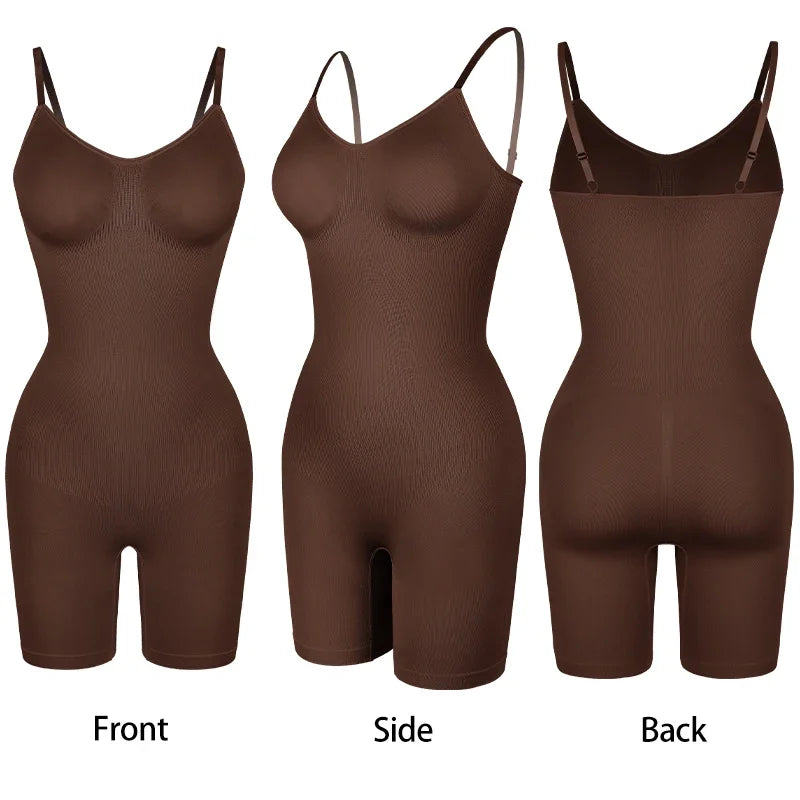 Bodysuit Shapewear Women Tummy Control Full Body Shaper