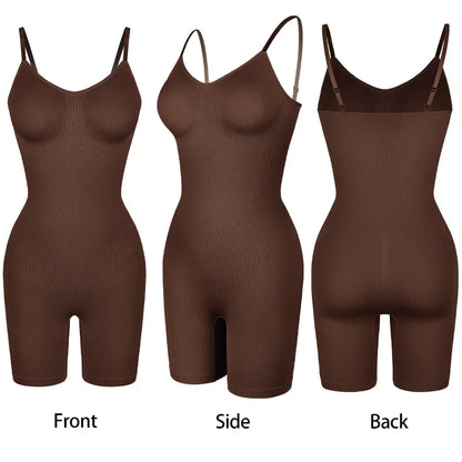 Bodysuit Shapewear Women Tummy Control Full Body Shaper