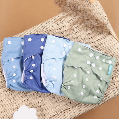 Happyflute Eco-Friendly Cloth Diaper Set for Babies
