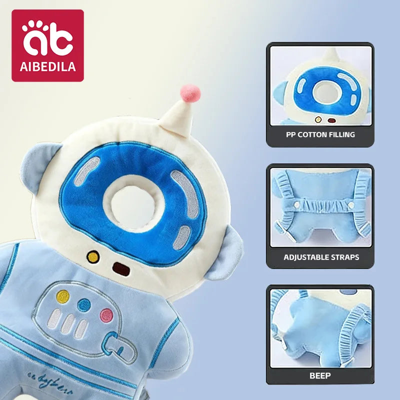AIBEDILA Baby Anti-Fall Head Back Protector Pillow