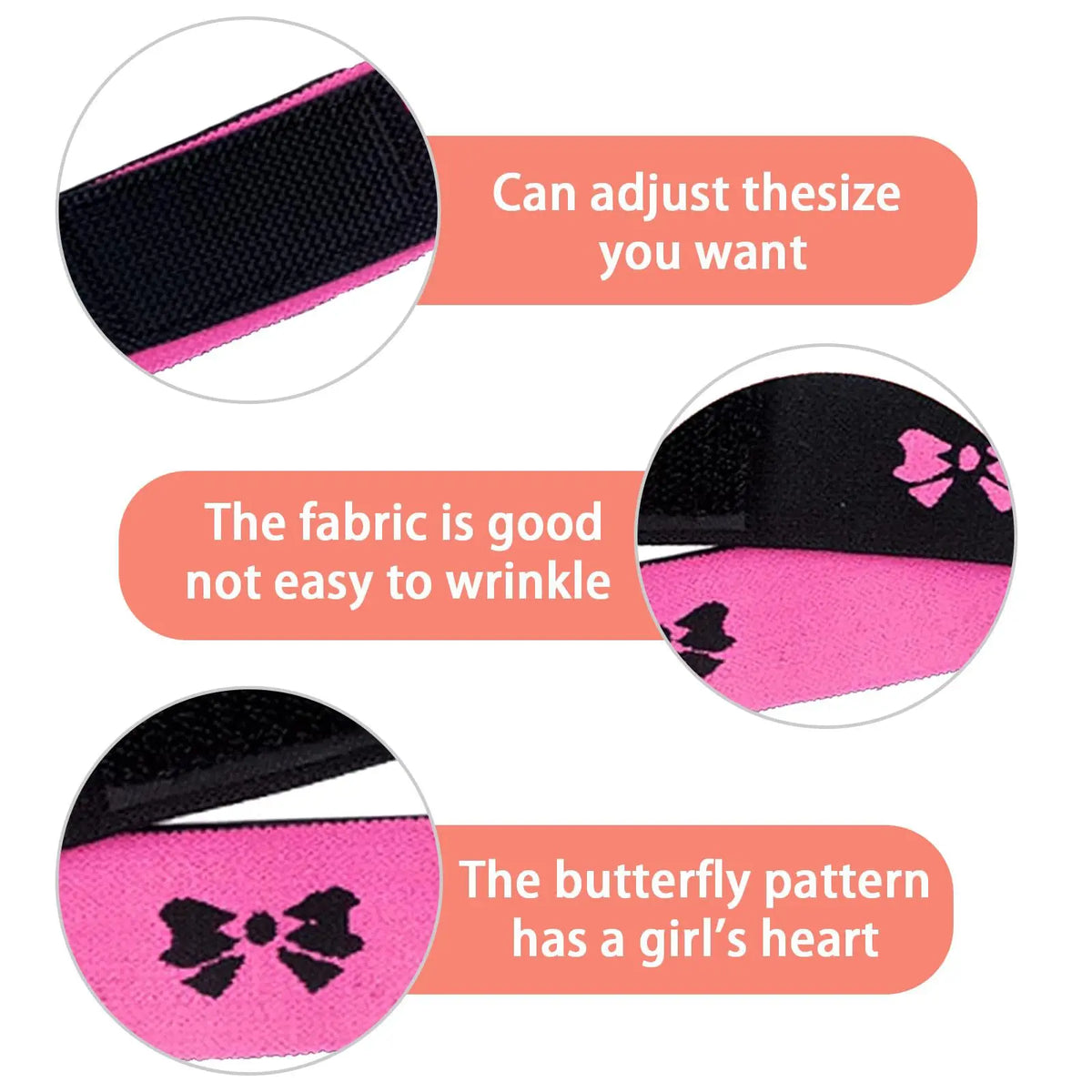 Elastic Band for Wig Edges Adjustable Melt Band