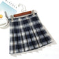 Plaid A-Line Mini Skirt for Women