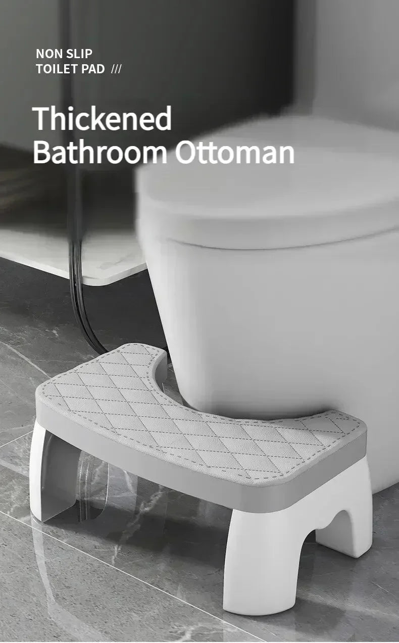 Universal Squatty Potty Toilet Stool - Plastic Waterproof Design