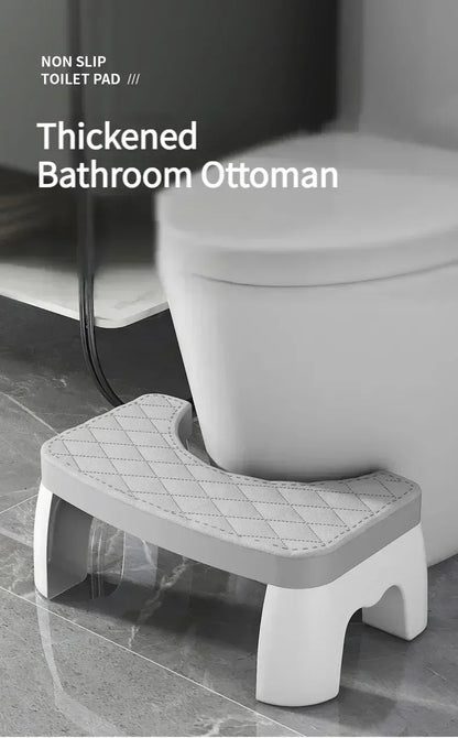 Universal Squatty Potty Toilet Stool - Plastic Waterproof Design