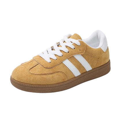 Women Lace-Up Casual Sneakers Breathable Tennis Shoes