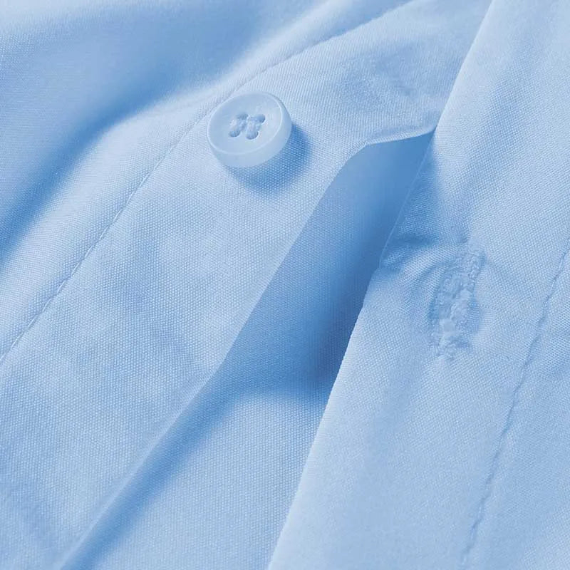 Men's Casual Short Sleeved Shirt Polyester Blend