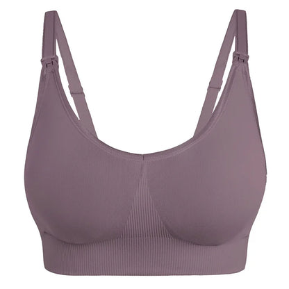 Wire-free Nursing Bra for Maternity Women in Natural Color
