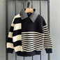 Boys Pullover Sweater Thick Knitwear Cotton Polyester