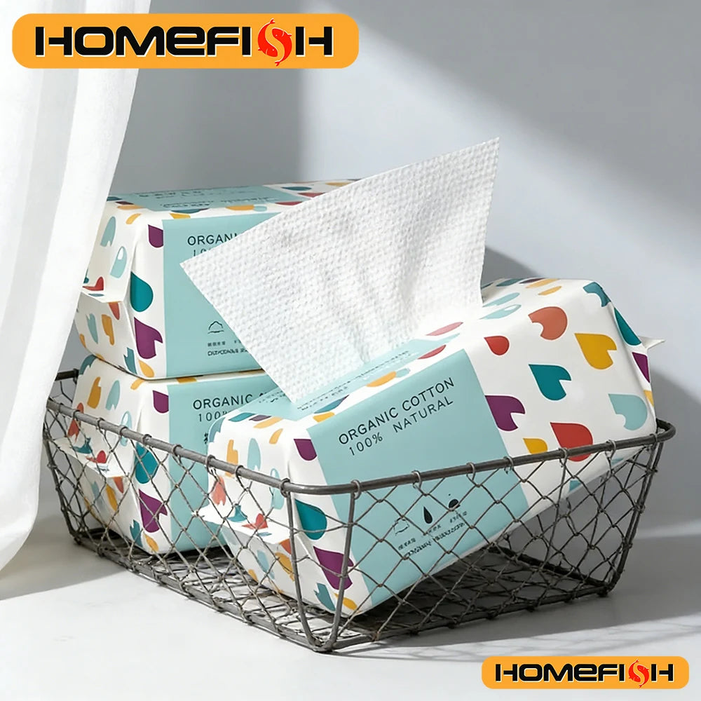 Disposable Cotton Facial Towels