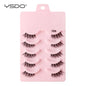 YSDO 5/10 Pairs Natural Soft Black Half Lashes