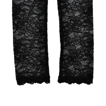 Lace Slim Bodycon Maxi Dress for Women