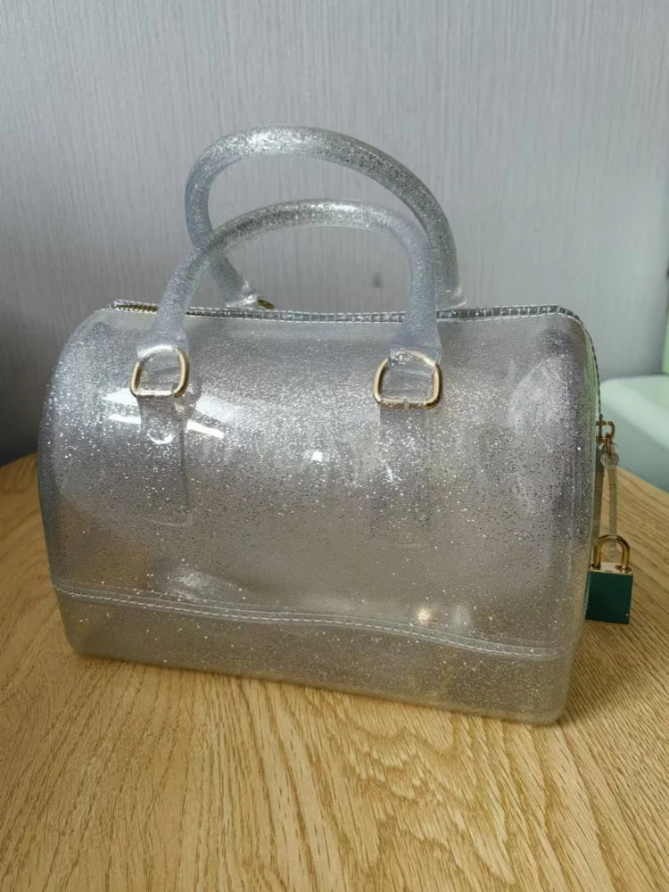 Jelly Bag Crossbody Pillow Bag in Macaron Colors