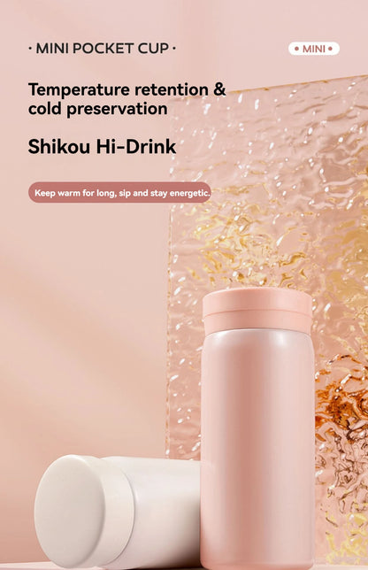 Mini Insulated Stainless Steel Vacuum Flasks 200ML 300ML