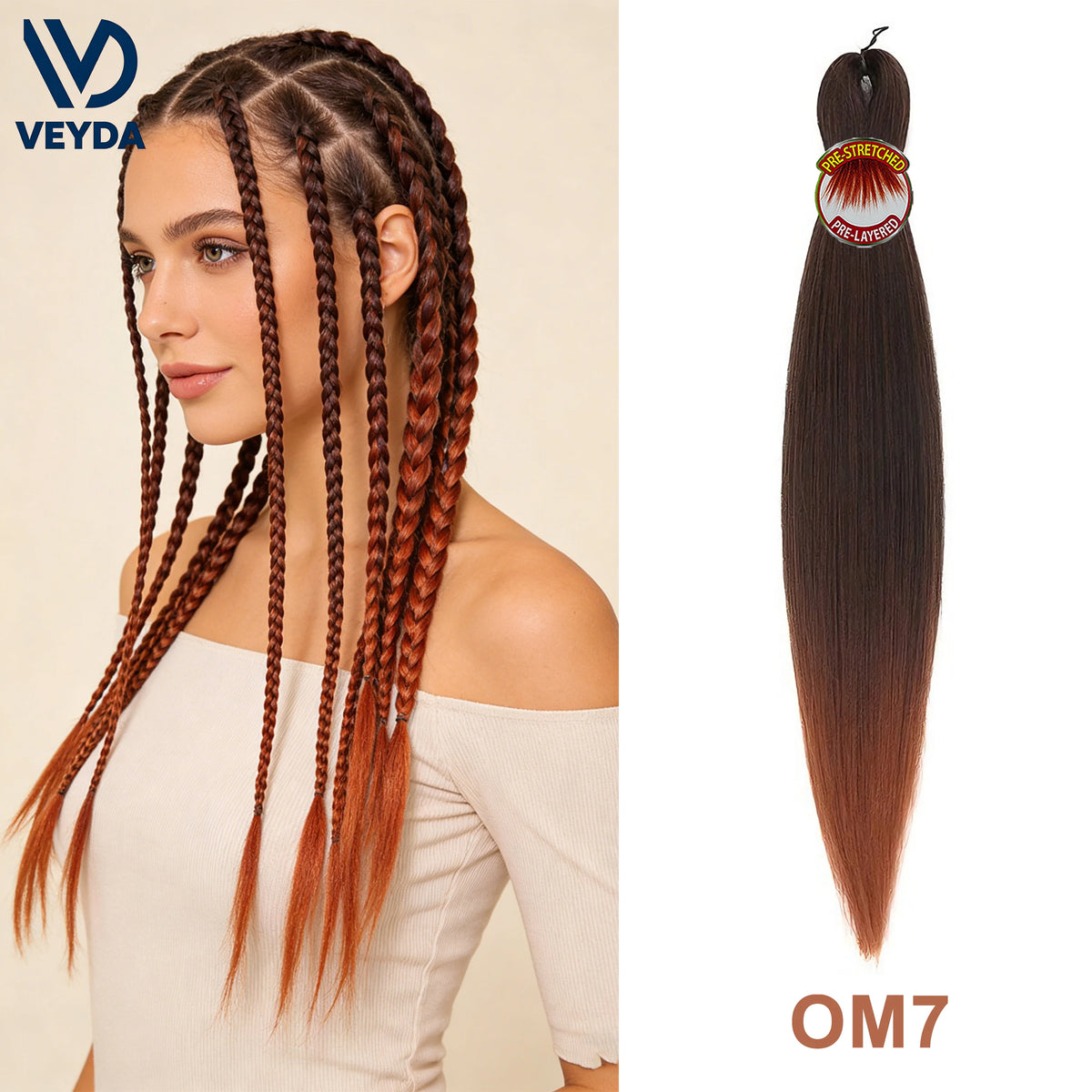 26 Inch Kanekalon Jumbo Box Crochet Hair Extensions
