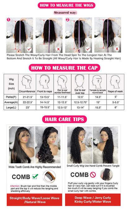 Deep Wave Frontal Wig 30 Inch Chocolate Brown Human Hair