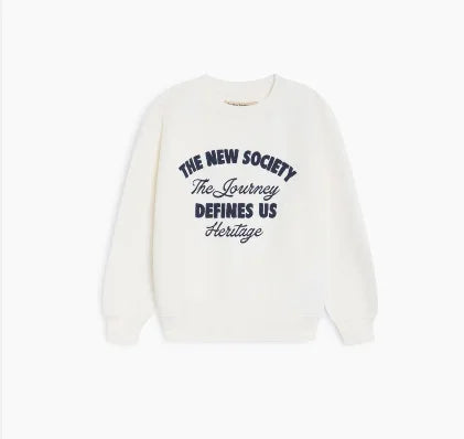 Kids Cute Print Cotton Sweatshirt and Skirt Set