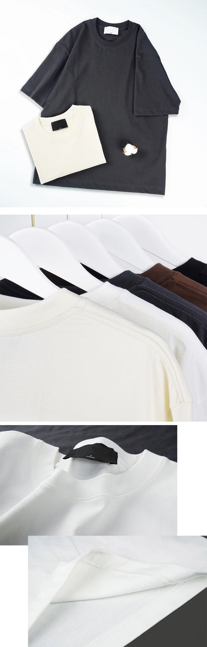 Brown Oversized Summer T-Shirt for Women and Men