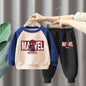 Children's Cartoon Pullover Sweatshirt Set