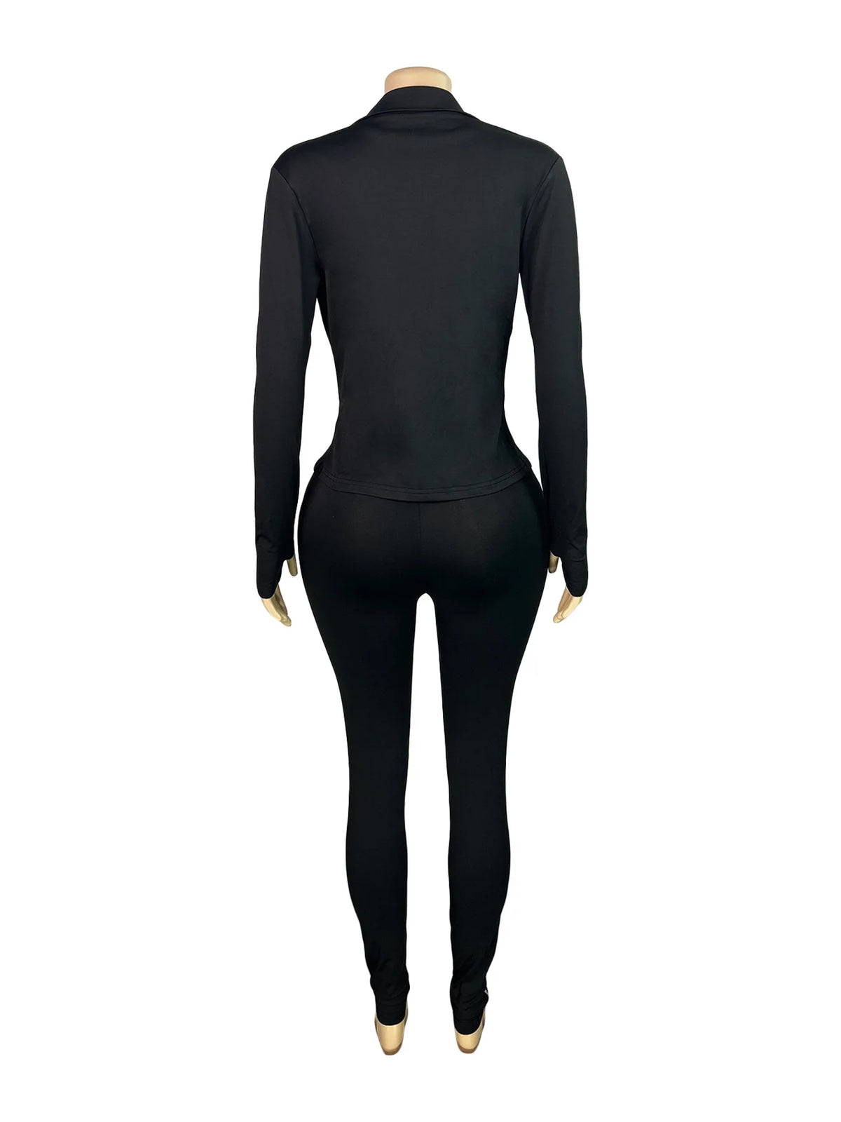 Weird Puss Women 3 Piece Tracksuit Set with Zipper Jacket
