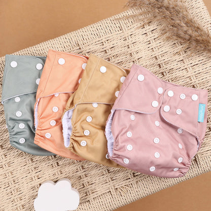 Happyflute Eco-Friendly Cloth Diaper Set for Babies