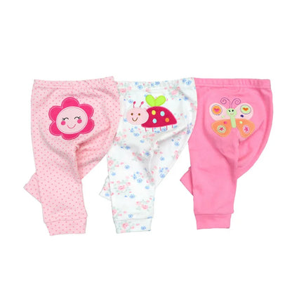 Cartoon Cotton Baby Pants for Boys and Girls