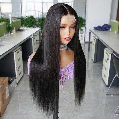 KissHair 2x6 Lace Closure Wig Remy Brazilian Hair