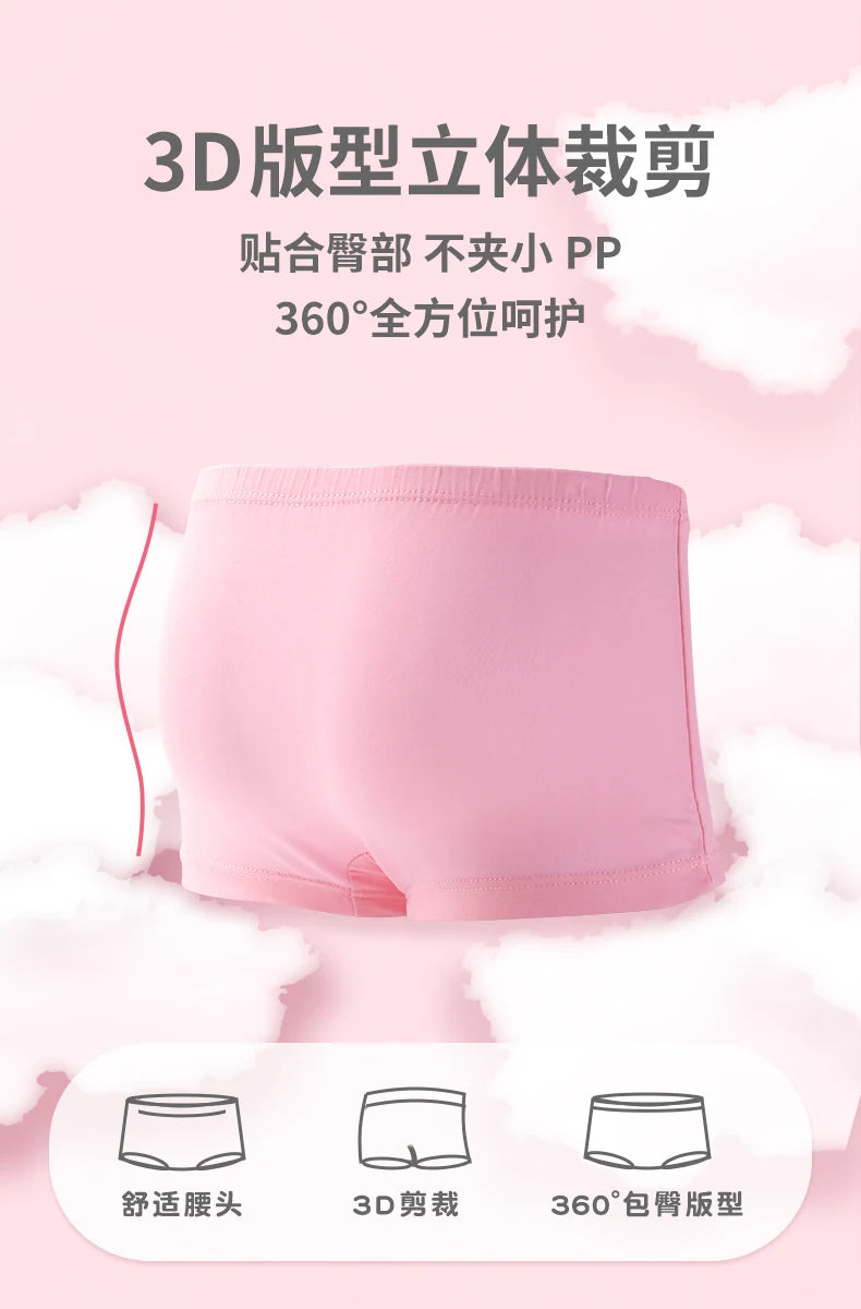 4PCS Paw Patrol Skye Cotton Girls Underwear