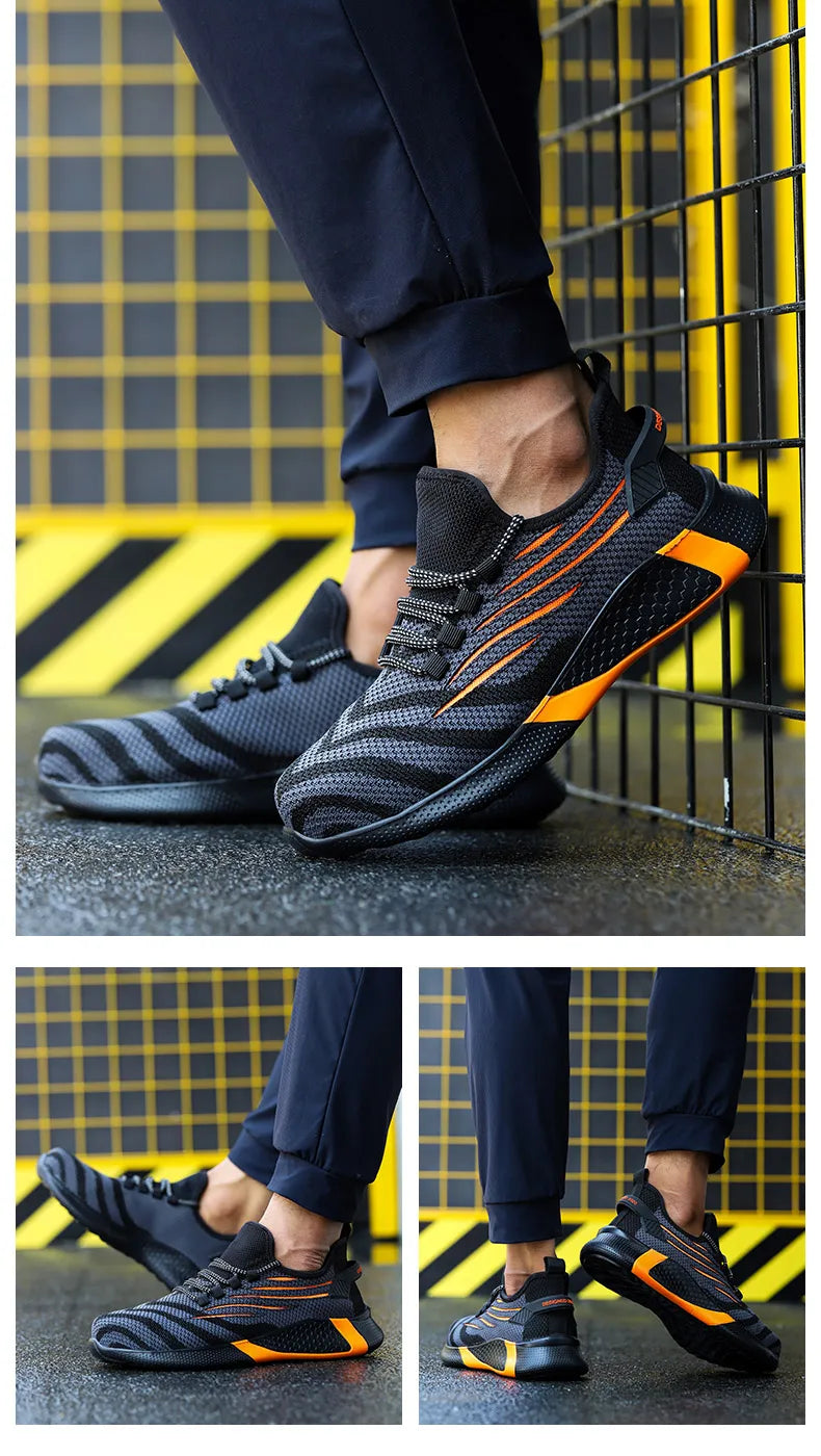 Men's Lightweight Anti-Puncture Safety Boots