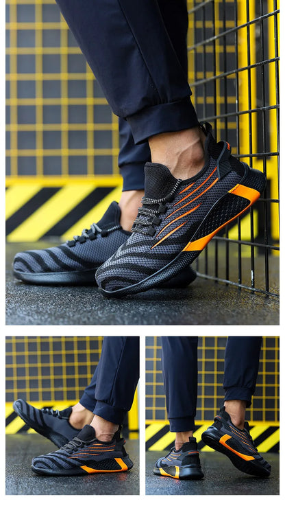 Men's Lightweight Anti-Puncture Safety Boots