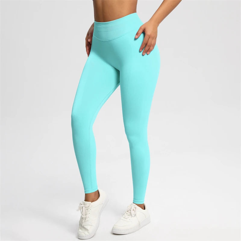 Women Seamless Bum Shaping Leggings Fitness Pants