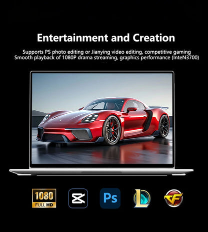 LENO 14.1 Inch Ultra Slim Laptop Windows 11 16GB 2TB SSD