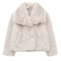 Faux Fur Fluffy Coat for Women Warm Winter Outerwear