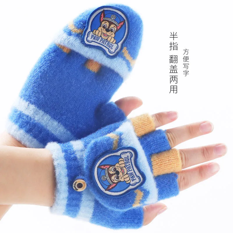 Paw Patrol Winter Gloves for Kids Unisex Polyester