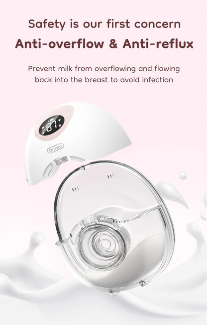 MAMIJOY Wearable Electric Breast Pump 2PCS BPA Free
