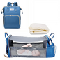 3 In 1 Waterproof Diaper Bag Backpack with USB Charge