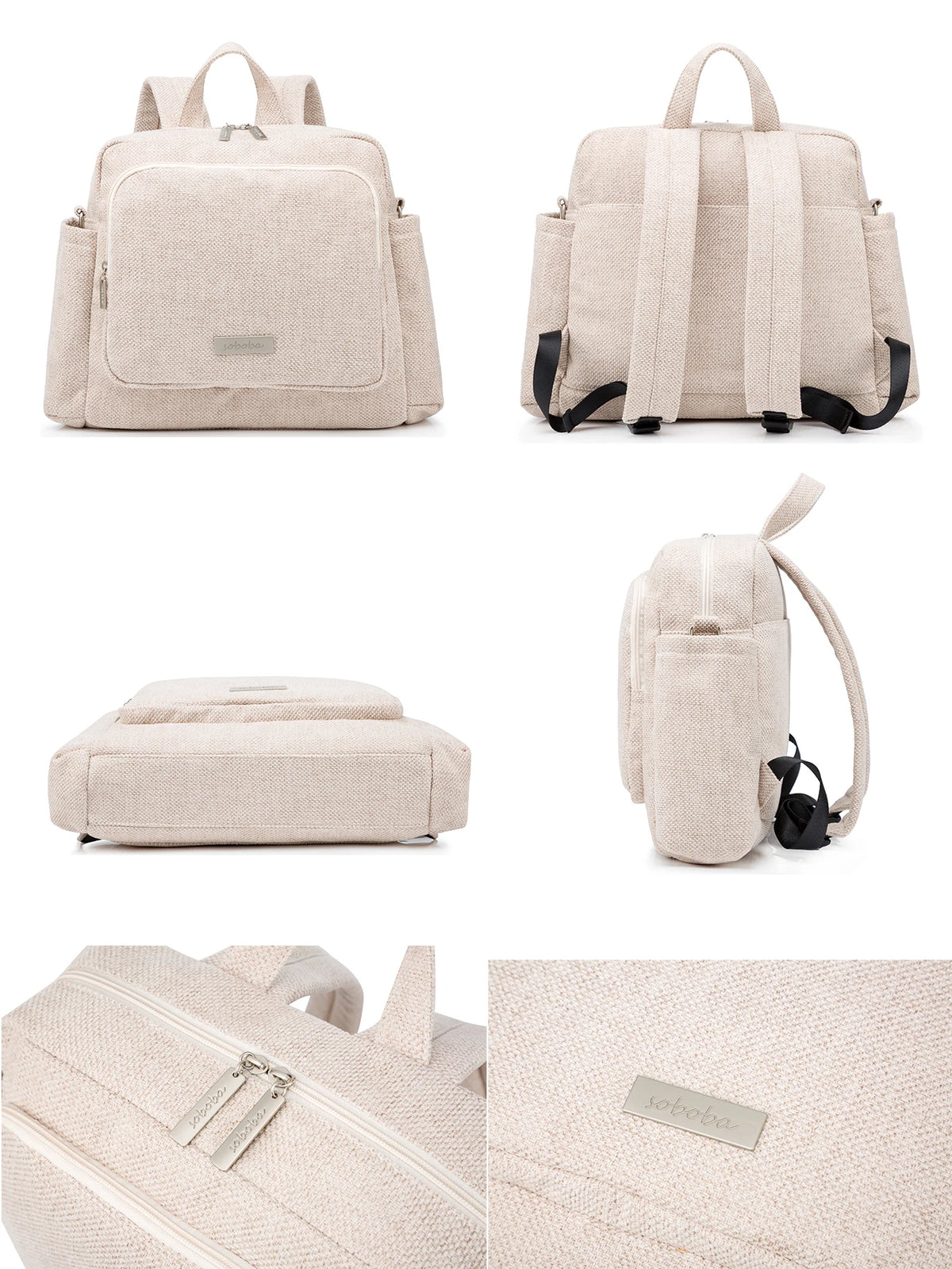 Soboba Waterproof Polyester Diaper Backpack for Babies