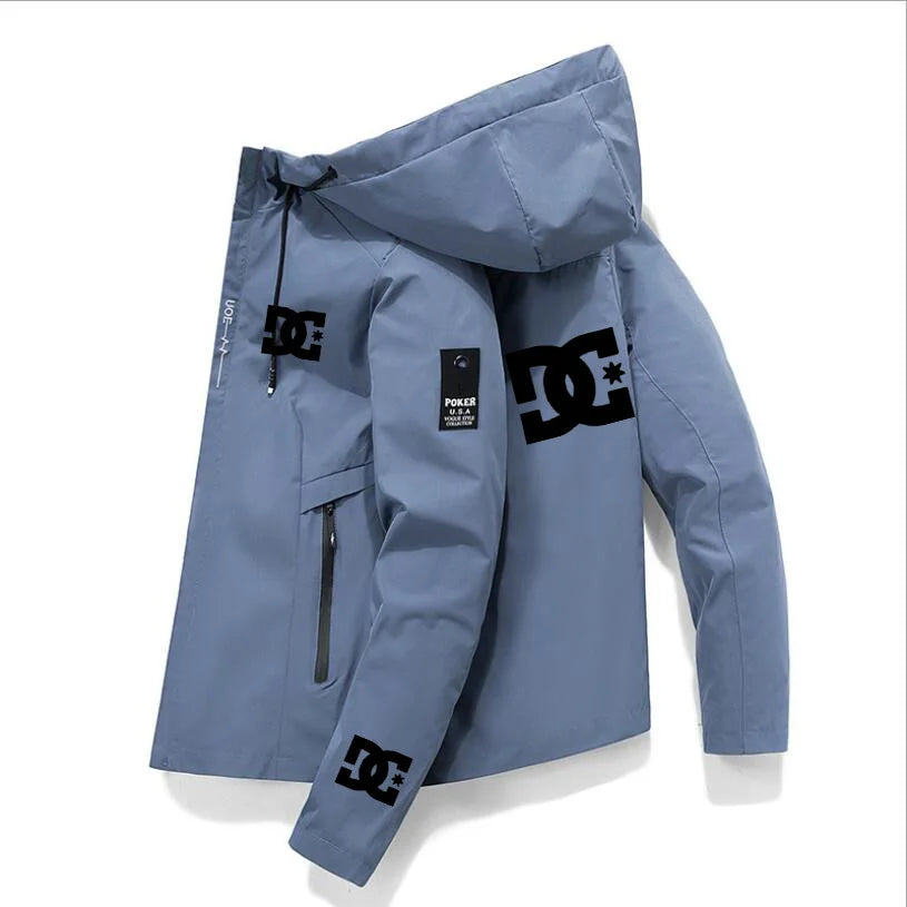 Men's Waterproof Fishing Jacket Hoodie Windbreaker