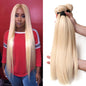 613 Blonde Brazilian Hair Bundles Straight Weave 24-40 Inch