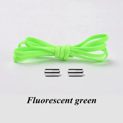 Round Elastic No Tie Shoelaces for Kids and Adults