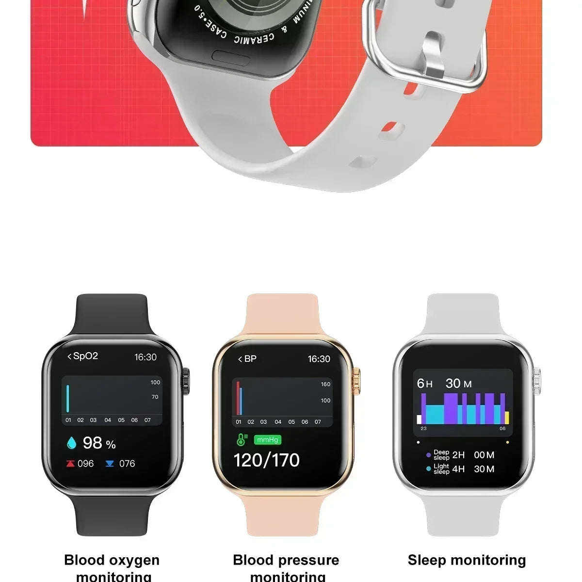 GPS Smart Watch with Heart Rate Monitor and Bluetooth Call