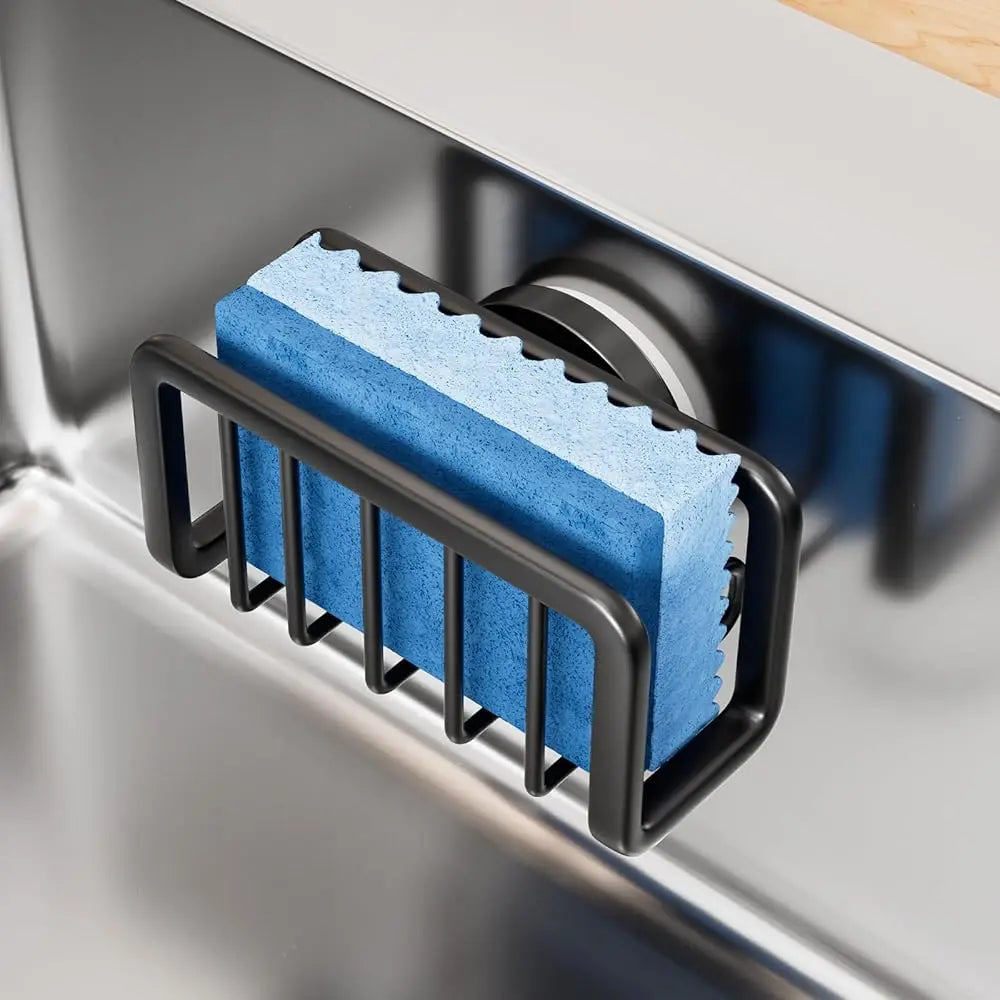 Stainless Steel Sink Sponge Rack Organizer